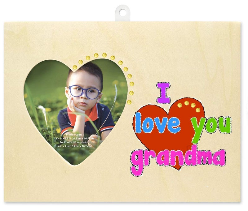 AoneFun Unfinished Wood Frames 6 Pk Valentines Crafts for Kids Valentine Crafts Natural Wood Frame DIY Picture Frame Wood Crafts to Paint Heart Crafts Picture Frame Craft Picture Frames DIY Frame Kit - Image 2